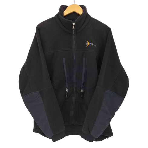 ムーンストーン MOONSTONE 90S MADE IN USA ベンチレーション マルチジップフリースジャケット メンズ import:L